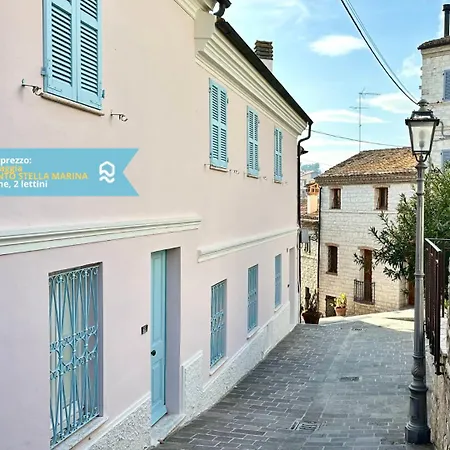 Numana, Cielo-terra Con Meraviglioso Giardino Vista Mare - N254