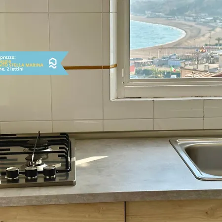 Numana, Cielo-terra Con Meraviglioso Giardino Vista Mare - N254 Apartamento Numana