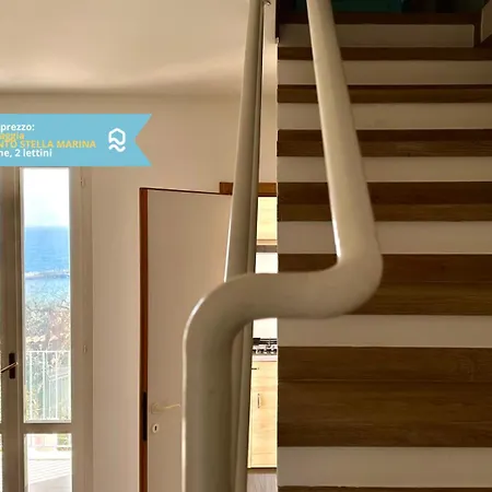 Numana, Cielo-terra Con Meraviglioso Giardino Vista Mare - N254 Numana