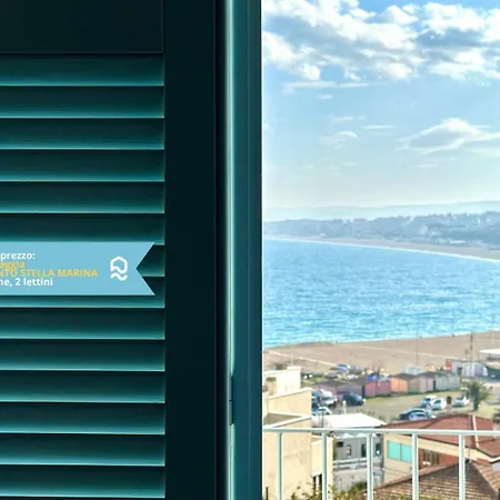Lägenhet Numana, Cielo-terra Con Meraviglioso Giardino Vista Mare - N254