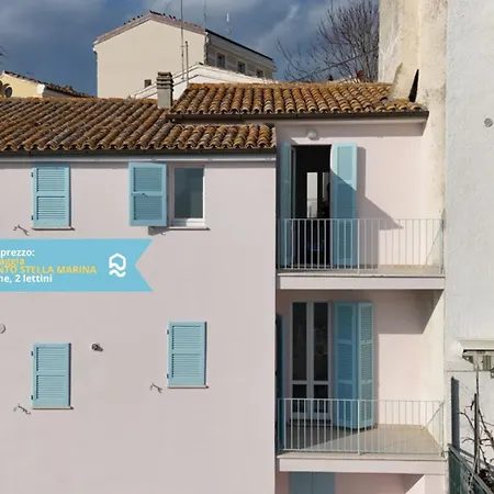 Numana, Cielo-terra Con Meraviglioso Giardino Vista Mare - N254 *