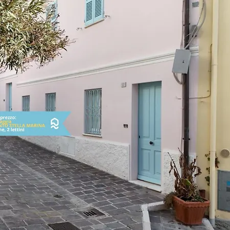 Numana, Cielo-terra Con Meraviglioso Giardino Vista Mare - N254 Numana